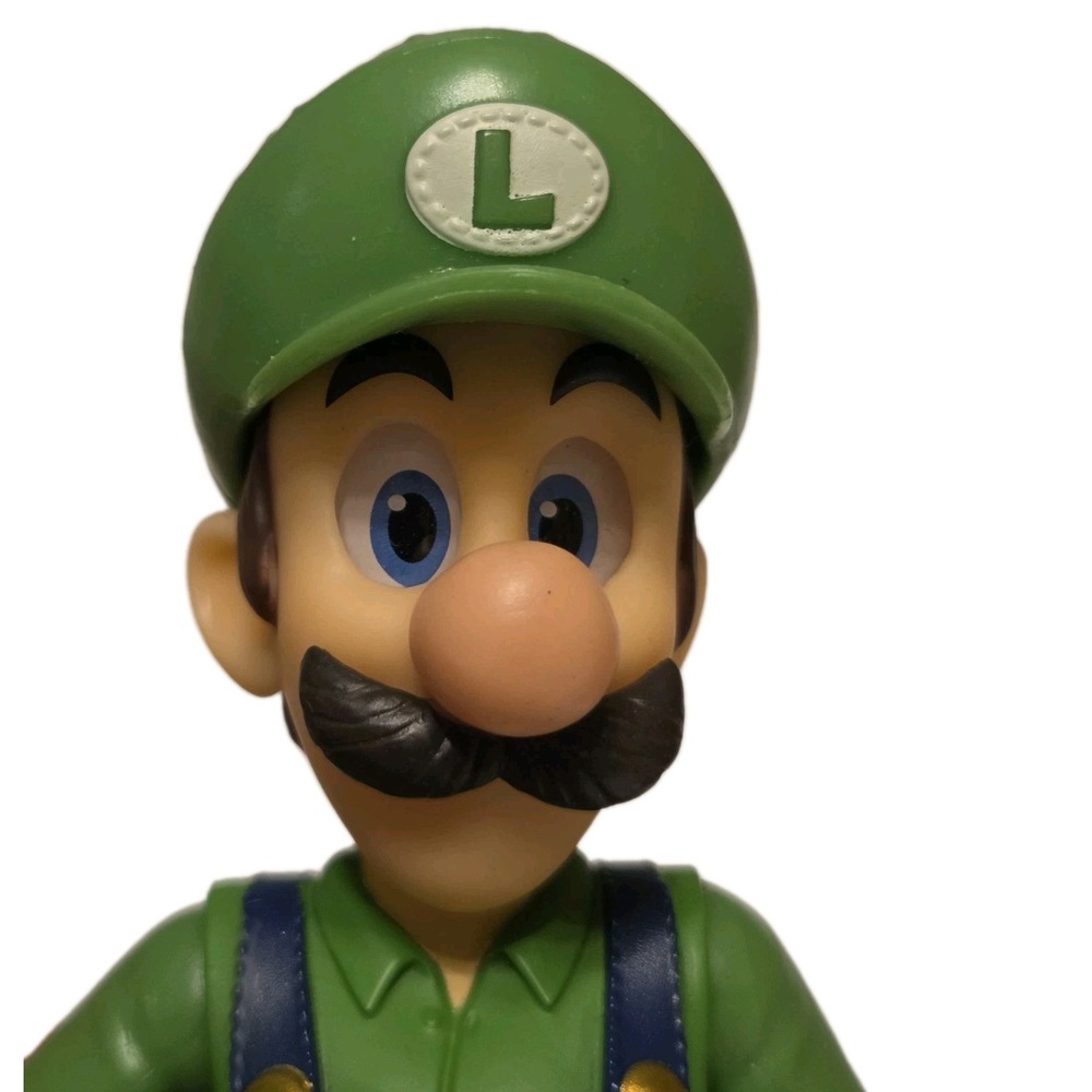 Jakks Pacific Nintendo Super Mario Bros Movie Luigi Tanooki 5in Figures Lot Toy - Picture 2 of 8